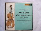 Erica Morini Tchaikovsky Violin Concerto w/ Andy Warhol Cover lp. LBC-1061
