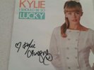 SIGNED Kylie Minogue I should be so lucky RARE Australian 7