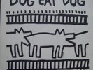 KEITH HARING 12” ART COVER DOG EAT DOG / LIM. 500 COPIES