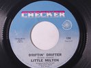 LITTLE MILTON: Driftin' Drifter / Let Me Down Easy 45 Soul