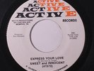 SWEET & INNOCENT / MEMPHIS MUSTANGS: Express Your Love / Express Your Love Them