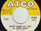 Northern Soul 45 - Tamiko - Don't Laugh If I Cry At Your Party - Atco - VG+ mp3