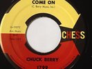 Chuck Berry COME ON / GO-GO-GO orig. 1961 Rock 'n Roll R&B 45 on Chess 1799 E