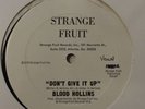 BLOOD HOLLINS - don't give it up b/w instrumental - STRANGE FRUIT - VG++