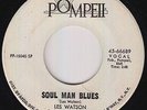 Crossover Soul 45 - Les Watson - Soul Man Blues - Pompeii - mp3
