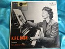 Rare Westminster Stereo LP : Nina Milkina K.P.E. Bach   Sonatas   XWN 18853