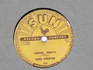 78 RPM Carl Perkins SUN 234 Blue Suede Shoes-Honey Don't  *
