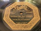 78RPM VAN EPPS Banjo FRANK BANTA Tambourine Oranges High Yellow PATHE 020987 M