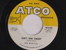 BEATLES: Ain't She Sweet / Nobody's Child 45 (w/ Lennon credit on label) Rock &