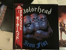 MOTORHEAD - iron fist  RARE JAPAN LP +OBI  nwobhm RARE 