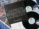STAR WARS Soundtrack (1977) 2-Vinyl Record Set, Insert and Poster EX (Lot C)