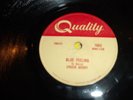 CHUCK BERRY RARE 78 RPM ON QUALITY LABEL-ROCK AND ROLL MUSIC/BLUE FEELING