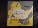 DVORAK CONC. IN B MIN  ZARA NELSOVA CELLO LXT UK LP 1ED FLAT EDGE ORANGE/GOLD