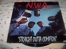 NWA Straight Outta Compton Original UK Press LP 88 Dre Ice Cube Eazy E MC Ren