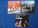3 1960's ROLLING STONES 45 PICTURE SLEEVES NO RECORDS IT'S ALL OVER NOW