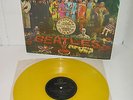 THE BEATLES SGT PEPPERS LONELY HEARTS CLUB BAND 1979 YELLOW VINYL DUTCH LP