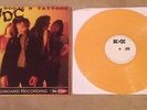 AC/DC Blues Booze N´ Tattoos yellow vinyl