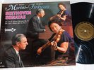 ERICA MORINI.RUDOLF FIRKUSNY: BEETHOVEN SONATAS (DECCA GOLD LABEL DL 10045 LP)