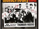 THUNDER ROCKS On The Rampage LP RARE SIGNED VINYL & PHOTO GET HIP AUTOGRAPHED