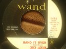 Chuck Jackson Hand It Over Wand Label