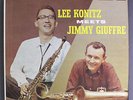 LEE KONITZ: Meets Jimmy Giuffre LP (Mono, deep groove original) rare Jazz