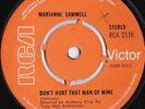 Marianne Samwell ORIG UK 45 Don’t hurt that man of mine EX ’71 Northern soul Gem