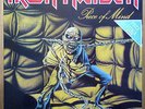 IRON MAIDEN -PIECE OF MIND -LP 1983 RARE U.K PRICE ATTACK