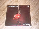 JONESY KEEPING UP RARE 1973 PROGRESSIVE ROCK GATEFOLD SLEEVE & LYRIC SHEET