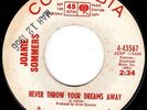 NORTHERN SOUL Popcorn - JOANIE SOMMERS Never Throw Your Dreams Away - LISTEN