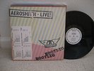 Aerosmith - Live Bootleg (Columbia) WLP promo, Sterling master