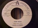 Santo & Johnny - PROMO - Sleep Walk & All Night Diner - SOUNDS GOOD - Can/Am 103