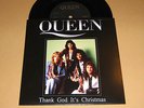 QUEEN - RARE 45 ** THANK GOD IT'S CHRISTMAS ** With Diff.Sleeve