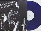 P.F. Commando -In A Pose LP BLUE VINYL Ex-Pop Bizex-B Bugs Craps Sweden Punk KBD