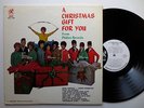A CHRISTMAS GIFT FOR YOU - EX/EX WLP CRYSTALS RONETTES DARELENE LOVE philles
