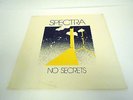 Spectra - No Secrets  PRIVATE PRESS WEST COAST PROG LP