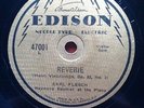 Edison Needle Type 47001 - Carl Flesch - Hejre Kati/Reverie: Incredibly Rare