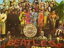 THE BEATLES sgt pepper's lonely hearts club band PHO 7027 picture disc LP EX/EX