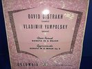 @33CX 1201 *BLUE/GOLD* OISTRAKH* FRANCK /SZYMANOWSKI VIOLIN SONATAS* YAMPOLSKY*
