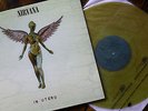 rare NIRVANA IN UTERO yellow transparent vinyl excellent+