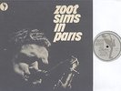Zoot Sims - In Paris - Jazz LP