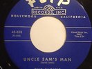 The Elgins UNCLE SAM'S MAN / CASEY COP 1961 Doo Wop 45 on Flip 450353  VG+