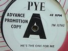 TAMMY ST. JOHN HES THE ONE FOR ME ORIGINAL UK PYE 45 DEMO MINT