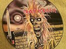 IRON MAIDEN 'Iron Maiden' rare PICTURE DISC PROMO LP Priest Metallica Sabbath