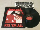METALLICA KILL EM ALL + INNER ELEKTRA 600142-1 1983 AUSTRALIAN PRESS LP