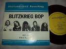 BLITZKRIEG BOP Lets go Mortonsound UK PUNK Private kBD PS