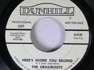 Rock Promo 45 The Grassroots - Here'S Where You Belong / Feelings On Dunhill