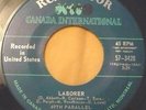 49th PARALLEL Laborer/You Do Things Canada Garage 45 Painted Ship Ugly Ducklings