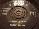 SHIRLEY AND LEE EVERYBODYS ROCKIN 45 1958 uk