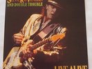 Stevie Ray Vaughan Live Alive 1986 2 LP Vinyl NM Very Nice Original E2 40511