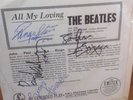 The Beatles 'All My Loving' EP 45RPM with all four Autographs on sleeve